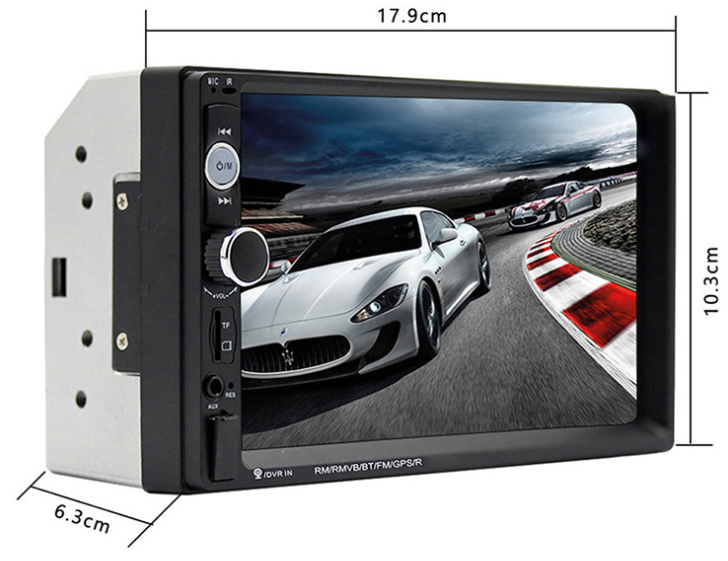 7 inch support multi-touch manual car video audio player mp5 player