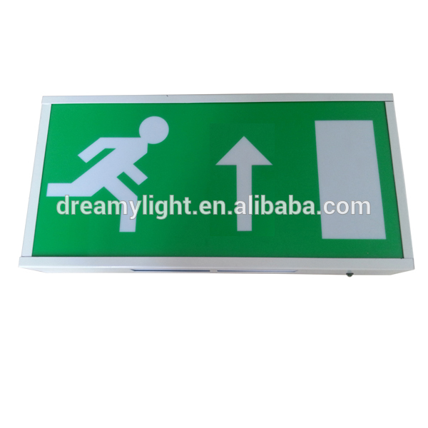 Stairway LED Emergency Running Man Rechargeable Lamp Exit Sign