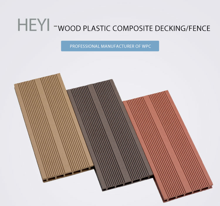 Eco used outdoor wpc wood plastic composite outdoor deck floor covering