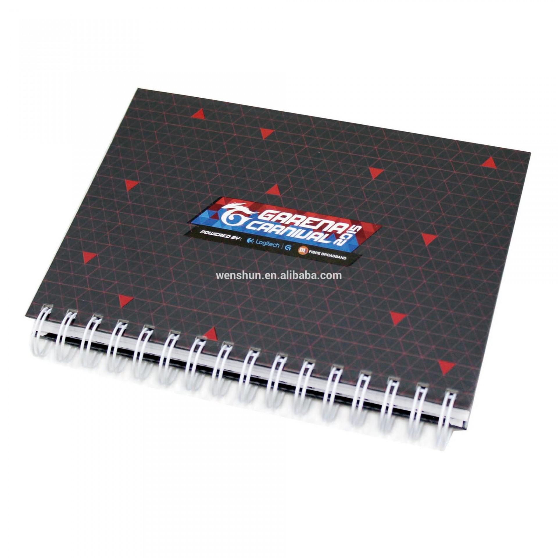 Wholesale 4 Color Printing 5x7 Spiral Hardcover Sublimation Notebook