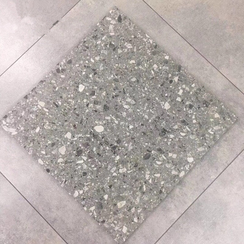 Grey Tile Terrazzo Floor Tiles  600x600MM