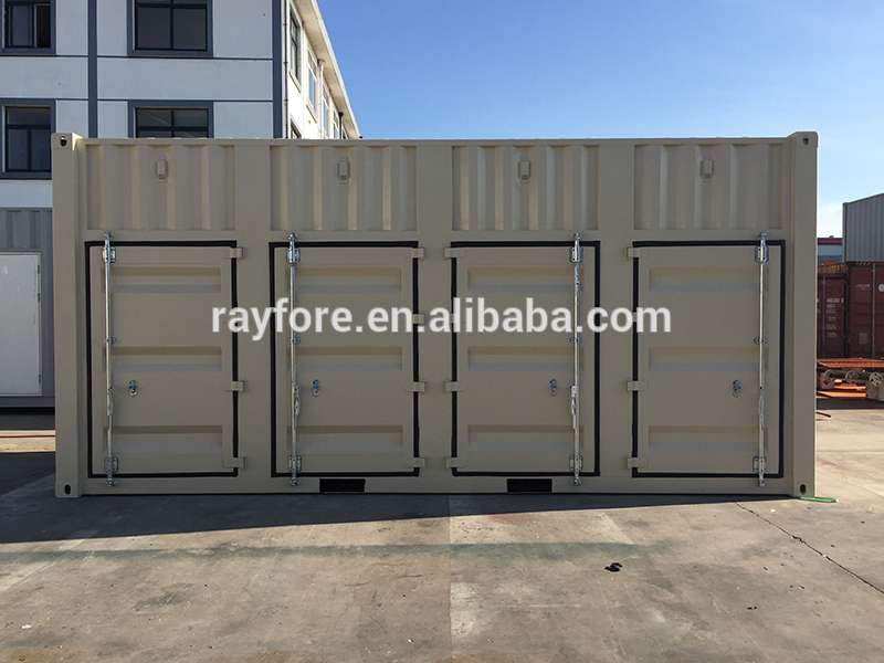 Australia 20ft High Cube Self Storage Container with 4 steel doors