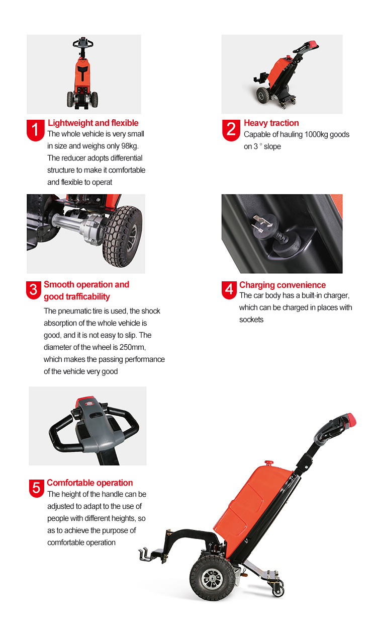 Sinolift QDD10 tow tractor  for warehouse