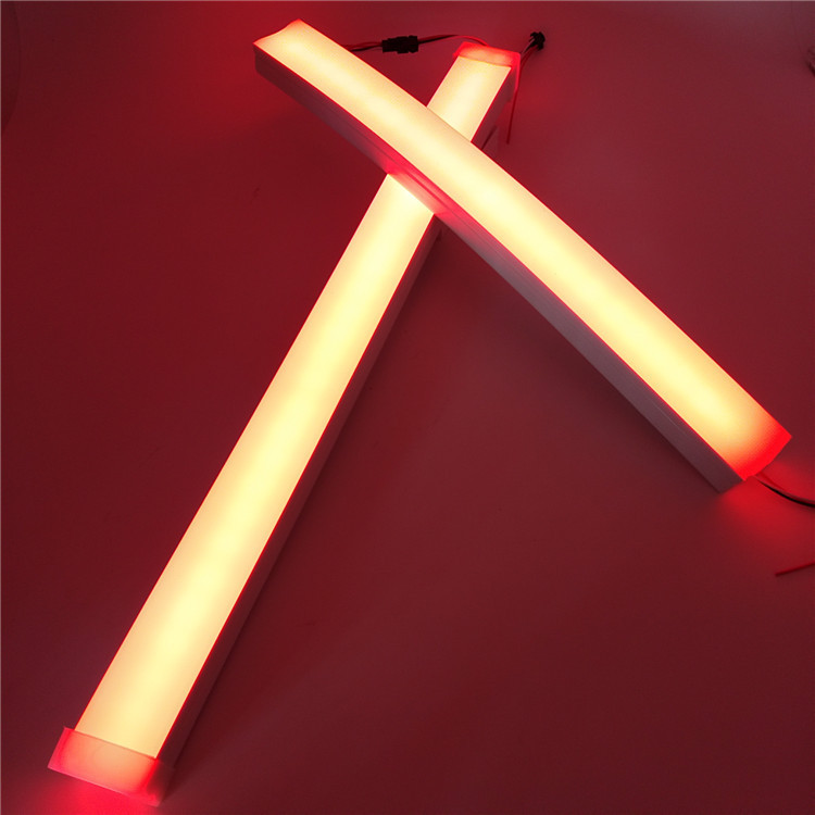 100cm rgbw led rigid aluminium strip tubelight 5050 pixel 12v addressable rigid strip led light