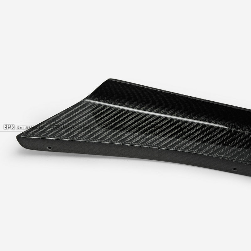 For Civic Type R FK8 EPA Type Carbon Fiber Front bumper Canard 4Pcs