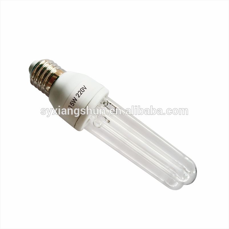 UVC E27 Remote Quartz Germicidal Sterilization CFL Ozone Lamp bulb Ultraviolet light E27 base for disinfect bacterial kill virus