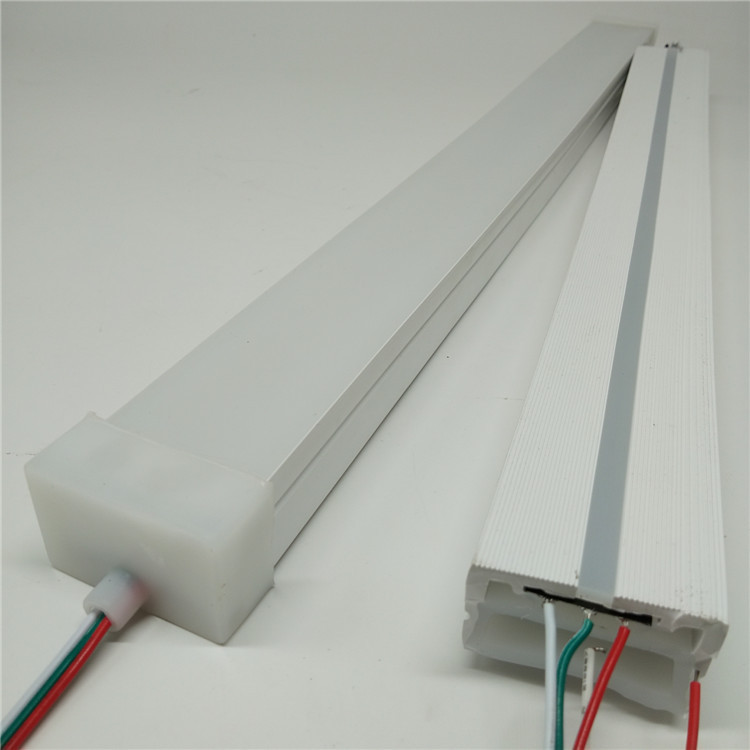 100cm rgbw led rigid aluminium strip tubelight 5050 pixel 12v addressable rigid strip led light