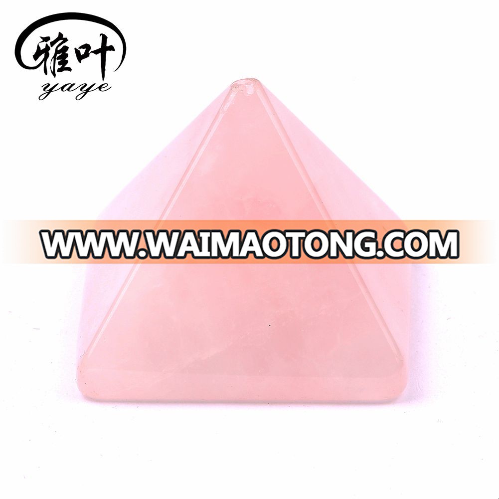 Natural Rose Quartz Wholesale Healing Craft Pyramid