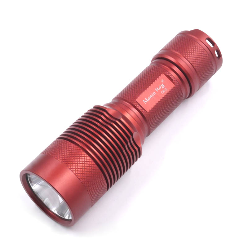 Super bright manta ray c8.2 XHP35 HI led tactical flashlight for camping bicycle