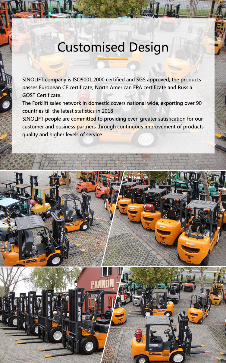 SINOLIFT L Series CPCD25 with 2.5 Ton  Internal Combustion Counterbalanced Diesel Forklifts