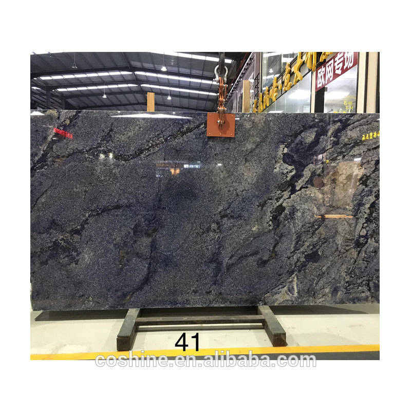 Quartzite Stone Natural Blue Azul Bahia Granite Slabs