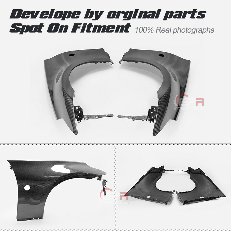 Carbon Car Body kit for Nissan 2009 onwards 370Z Z34 OEM Style Front Fender