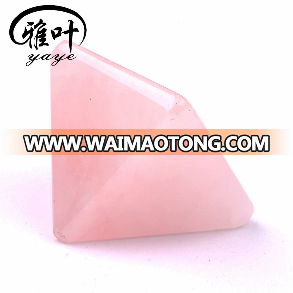 Natural Rose Quartz Wholesale Healing Craft Pyramid