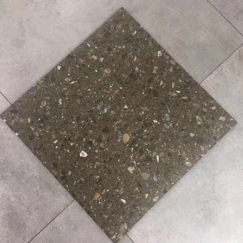 Grey Tile Terrazzo Floor Tiles  600x600MM