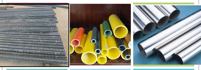 High quality GRP  round pipe  FRP pultruded profile fiberglass plastic tube