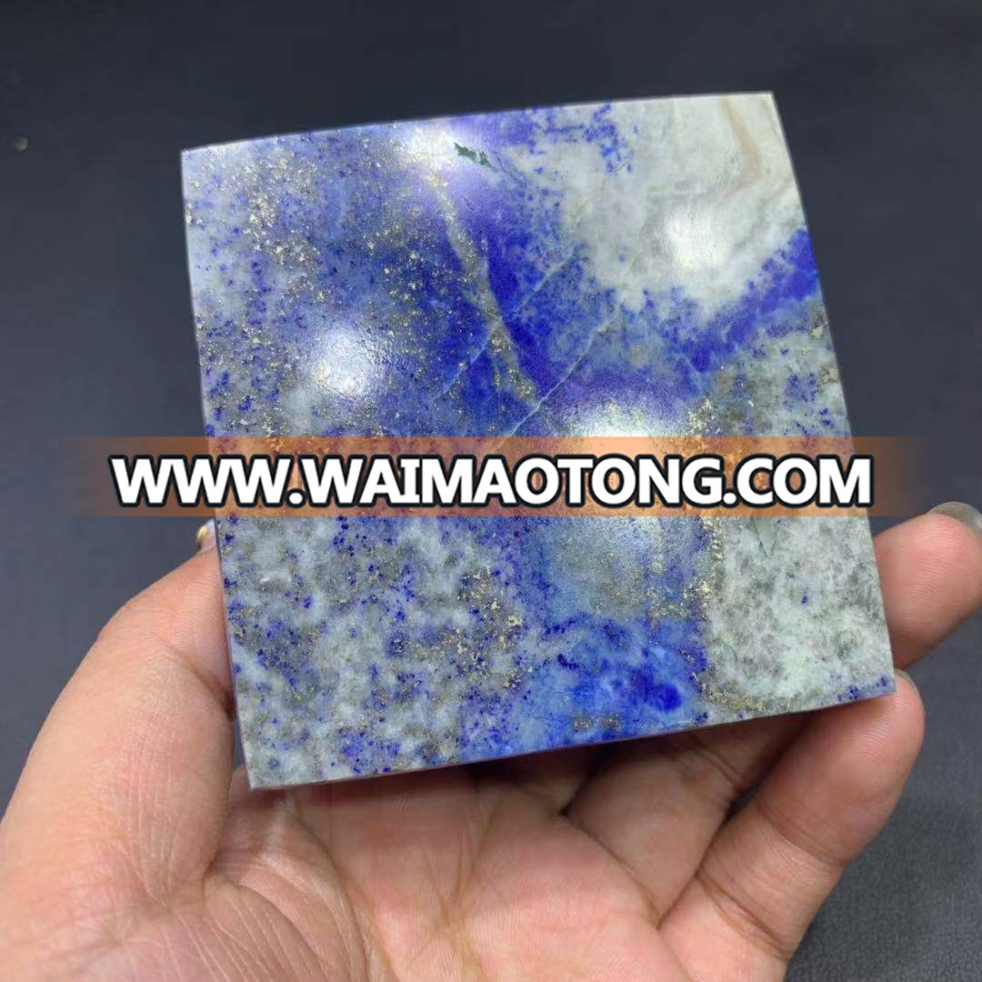 wholesale natural lapis lazuli crystal stone pyramid blue crystal stone healing reiki for decoration