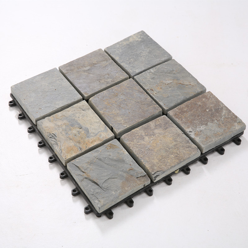 Cheap interlocking stone tiles for outdoor/WPC tiles/WPC zaun