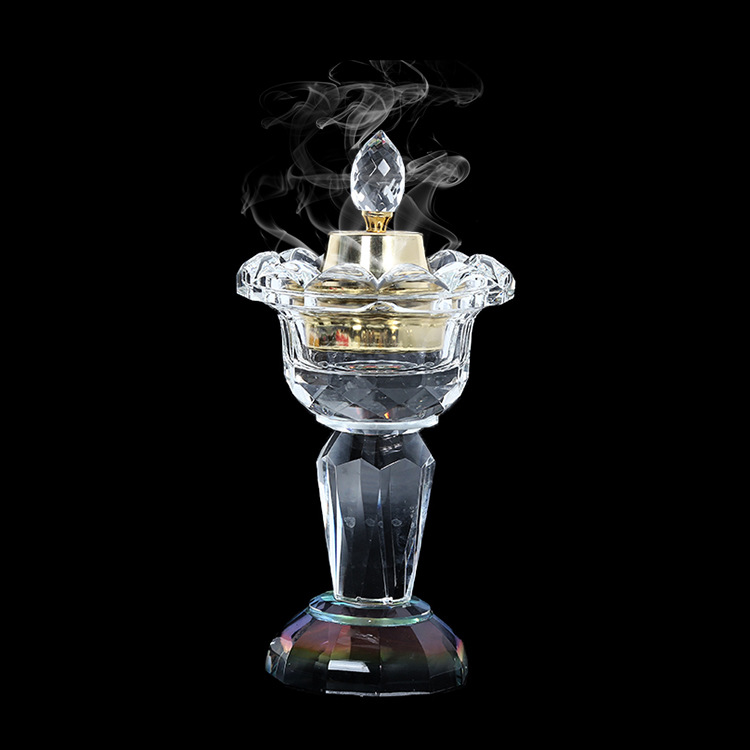 personalized arabian incense burner crystal for sale