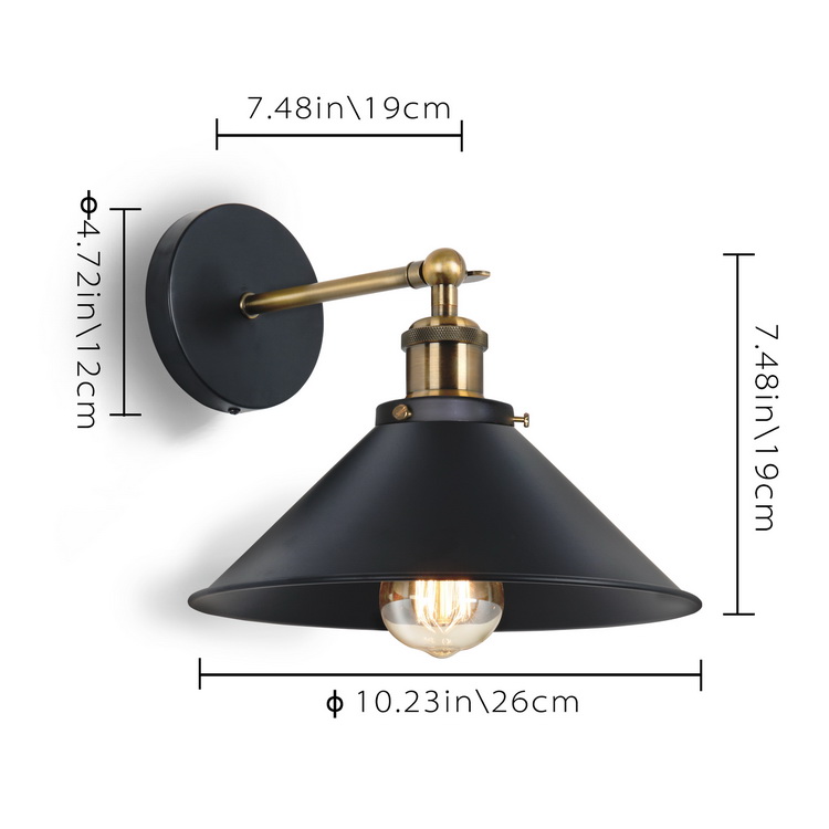 Industrial vintage style Home decorative wall lamp indoor lighting