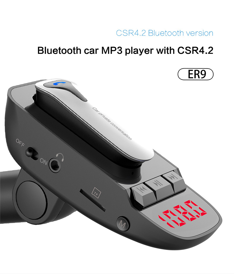 best quality bluetooth wireless fm transmitter mini car mp3 player