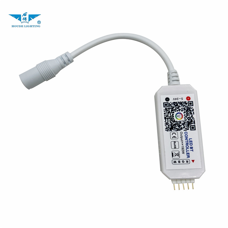 Bluetooth12V SMD 5050 5Meter IP65 150LEDs RGB LED Flexible Strip with 110V 220V Adapter