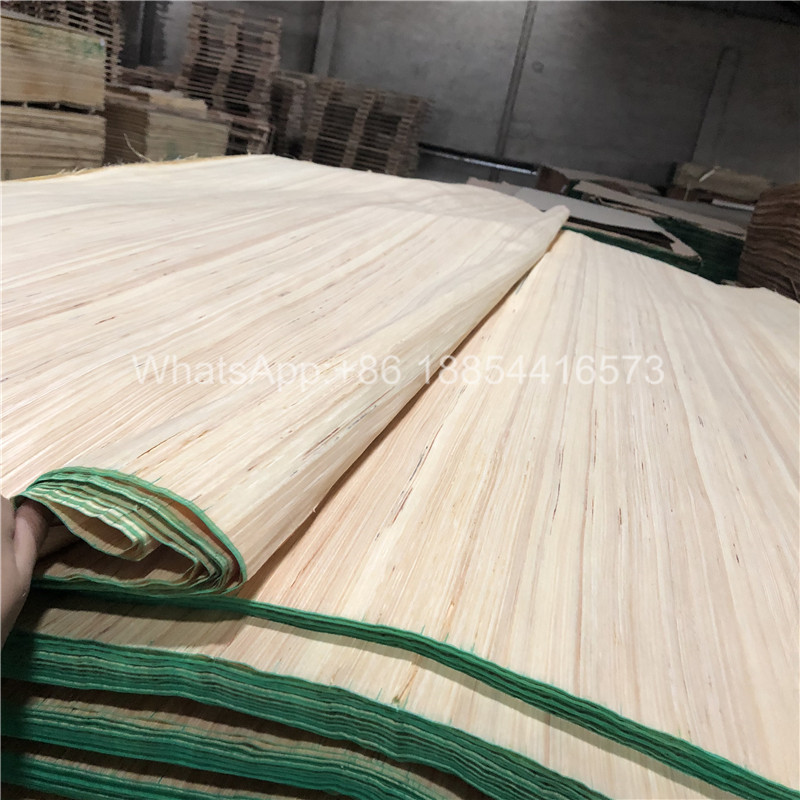 Recon white veneer India market 4*8 ft engineered wood veneer