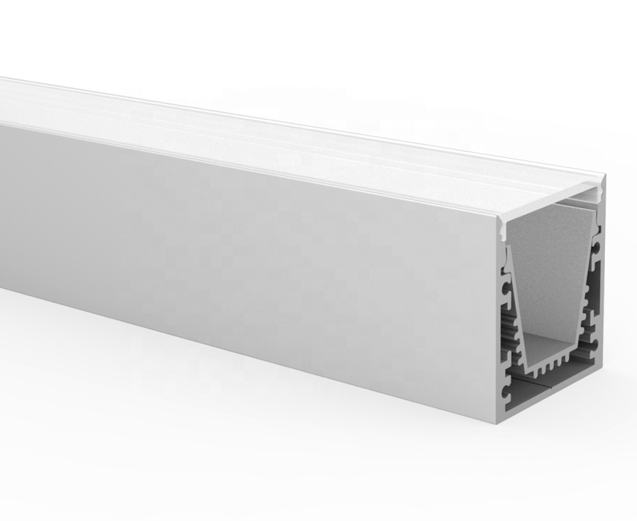 led linear lighting housing aluminum profile and PC cover Built-in power supply Screw mounting method Used for indoor