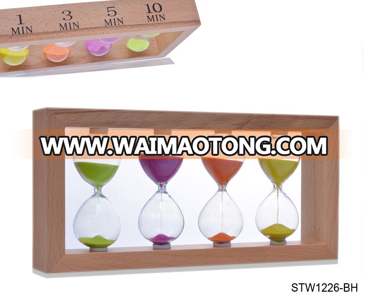 1-2 Minutes Sand Timer/Wooden Hourglass