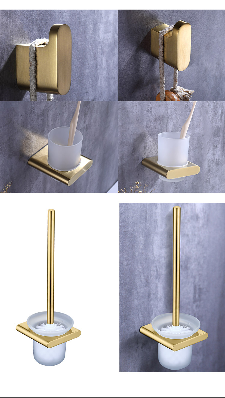 Stainless steel bathroom accessory set JG-SSG-KBN25A