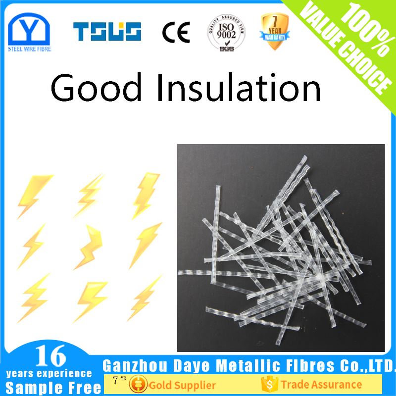 PP Fibers Made in China Hot-sale and Uesd in Building Material