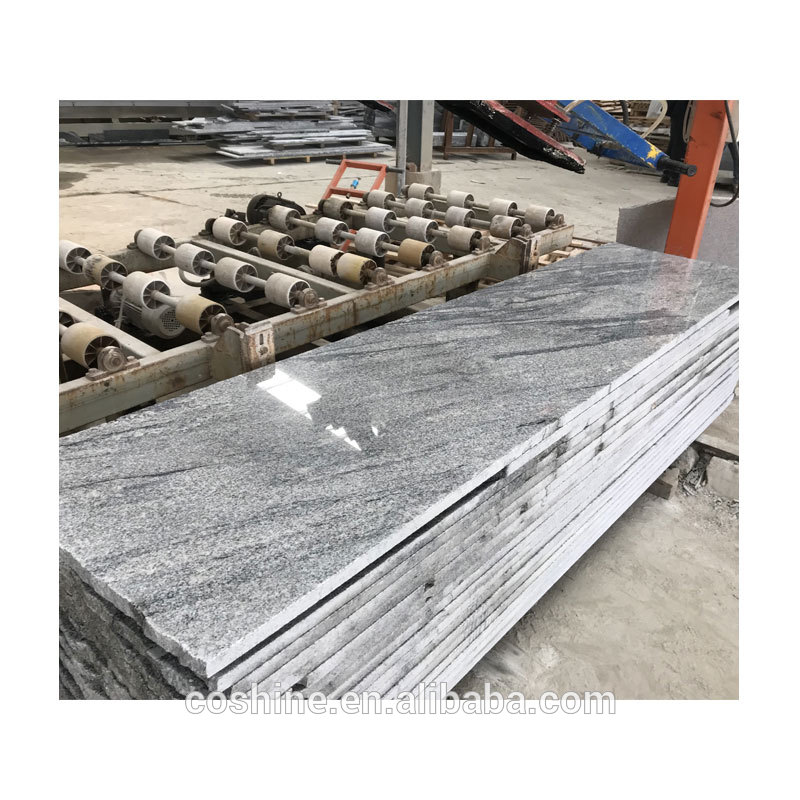 China Natural Polished Nero Santiago Grey Slab Granite For Stairs Floor Tiles