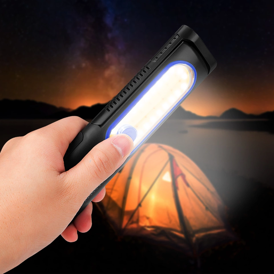 2020 New product Rechargeable Portable Lamp Rechargeable multi-function work light With Hanging Hooks Magnetic