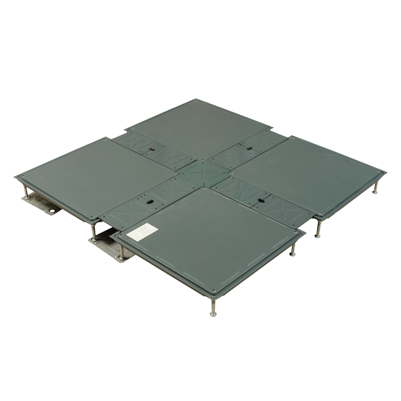 Order from china direct steel raised floor office buildings catching-groove slotted panel with low price