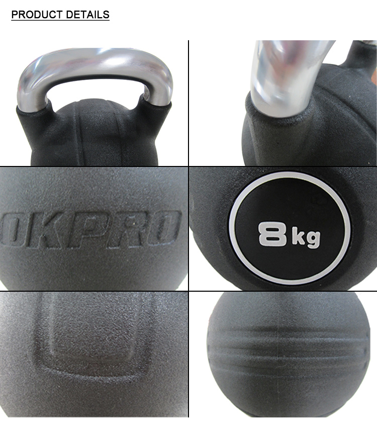 New Style Wholesale Weight PU Competition Kettlebell