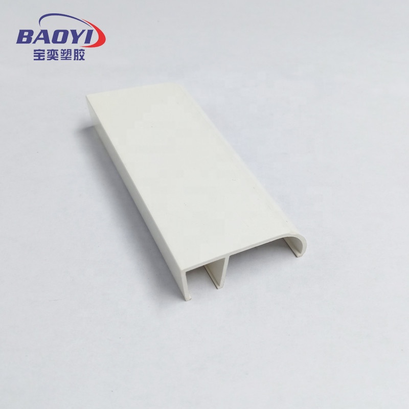 WHITE Window/Door Plastic Profile, PC PP ABS Plastic PVC profiles, Plastic Extrusion Profile