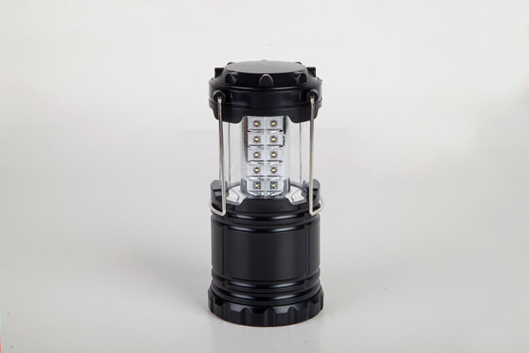 6leds collapsible camping tent light compact multi-function foldable solar lantern camp lights