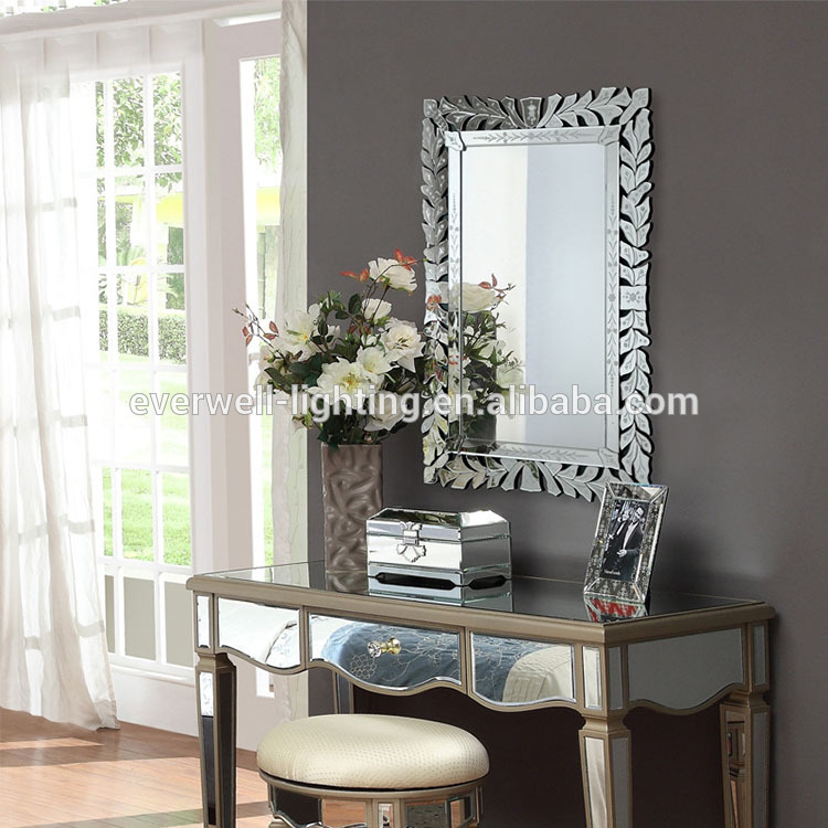 Modern design rectangle wall mirror