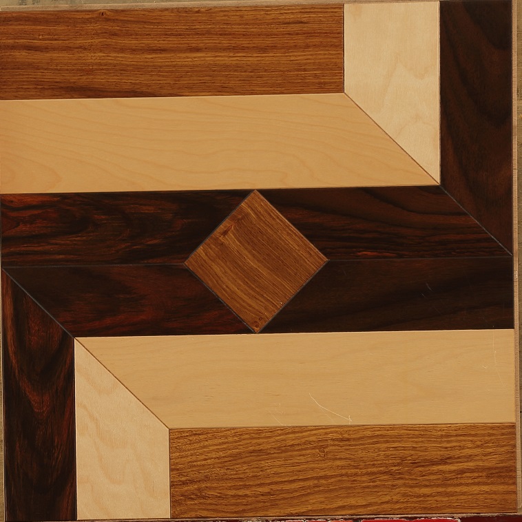 Customs made Solid Wood Art Parquet wood flooring