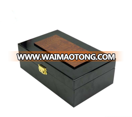 Jewelry wooden box branded perfume bottle box