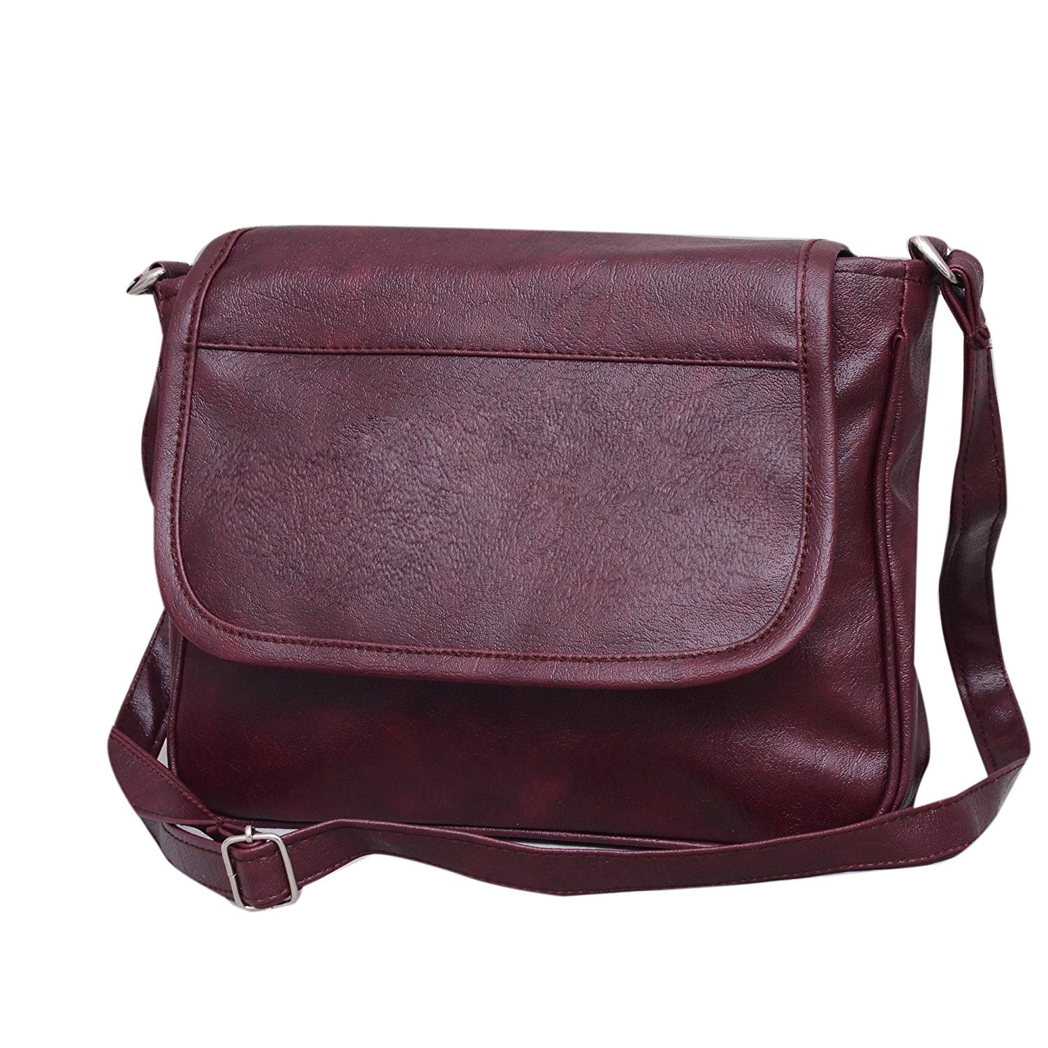 Leather Sling Crossbody Shoulder Bag