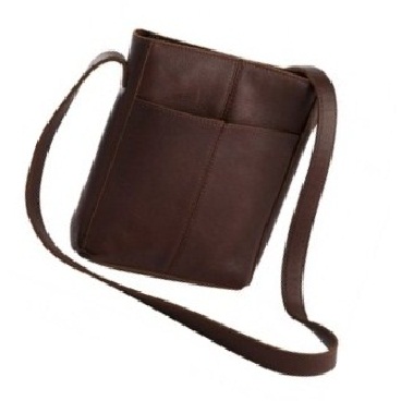 Leather Sling Crossbody Shoulder Bag