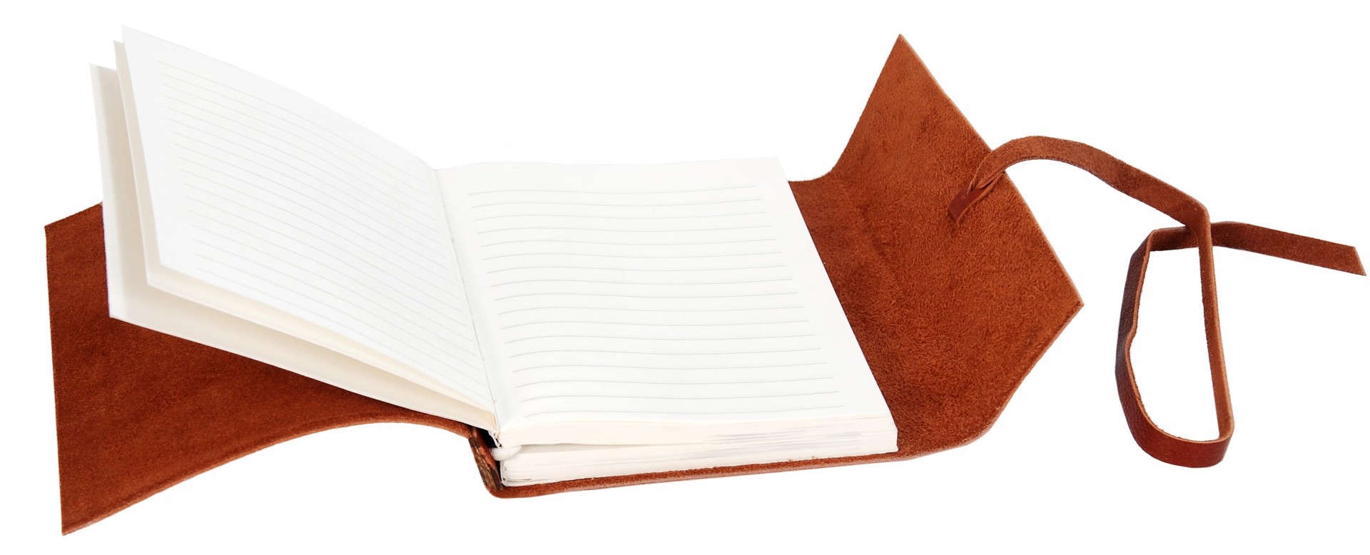 Leather Blank Note Plain Vintage Style Leather String Closure Blank Organizer Notepad Planner