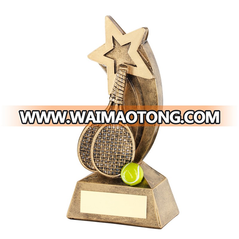 High Quality Resin Trophy Supplier Tennis Sport Award for Wholesale