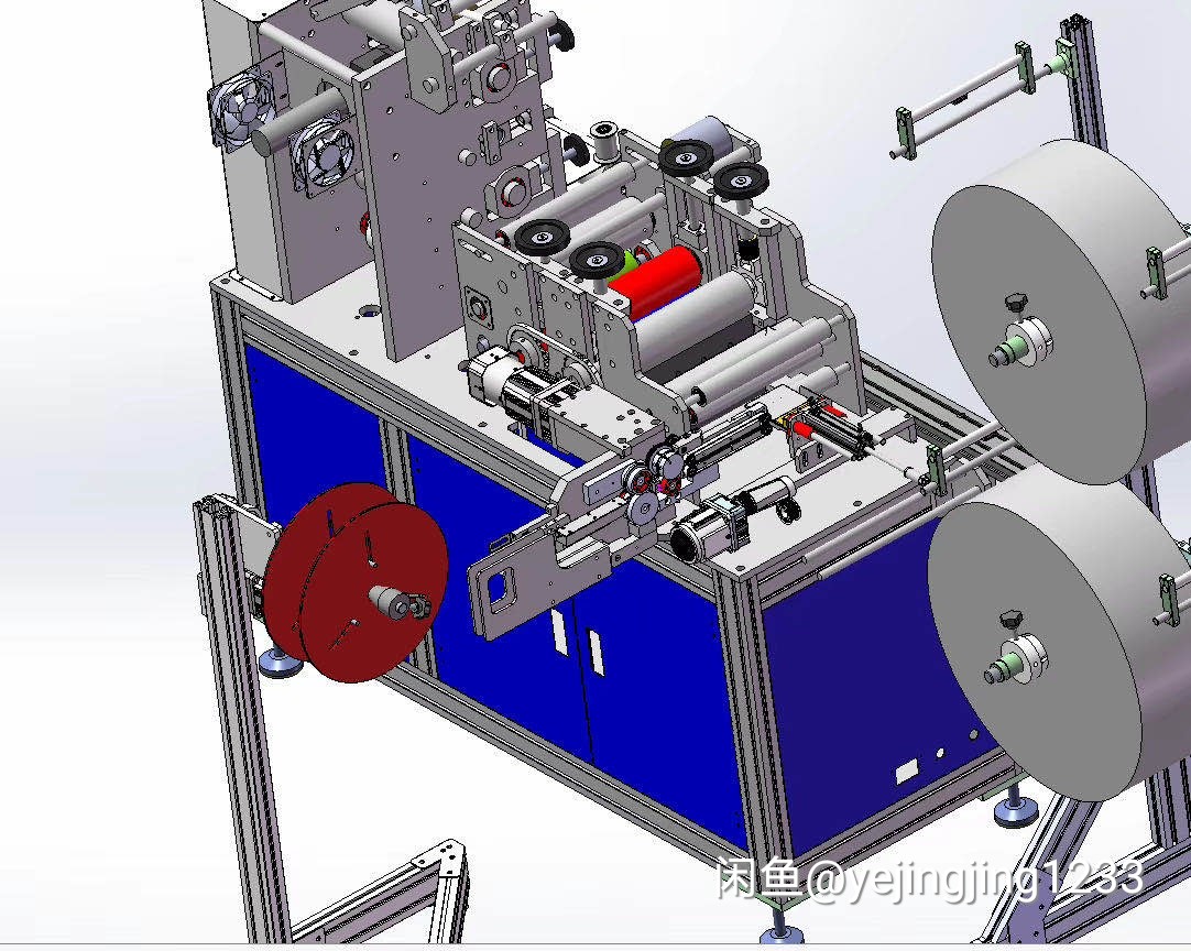 High speed Semi-automatic N95/KN95 Mask Making Machine Surgical Medical Non-Woven 5 Ply Sustained and Stable