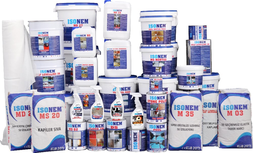 ISONEM THERMAL PAINT - BEST SELLING PAINT!!! for Walls Exterior Interior Heat Insulation and Waterproofing Paint, Made in TURKEY