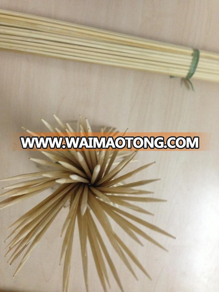 Green dyed bamboo stakes