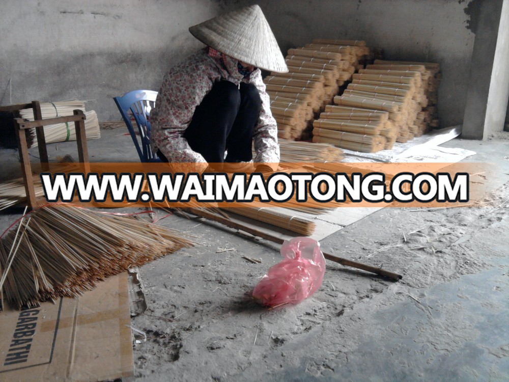 Green dyed bamboo stakes