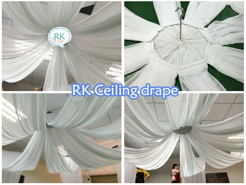 RK trade show displays pipe and drape booth wholesale pipe drape