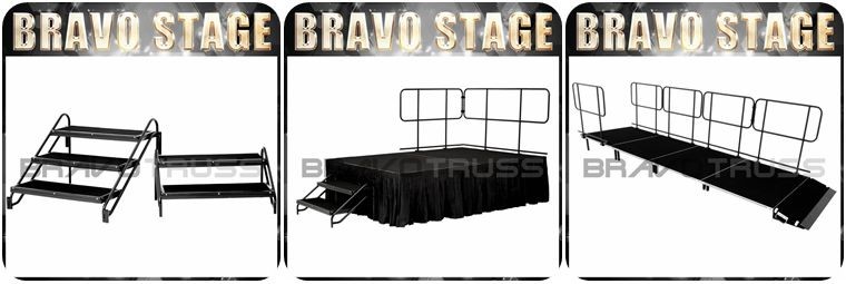 Bravo Mobile Folding Stage