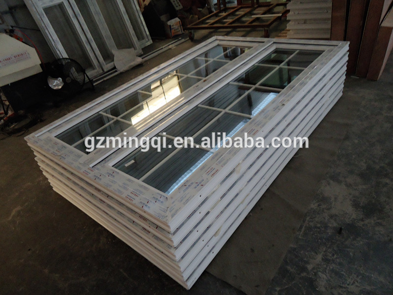 China upvc profile tempered glass doors supplier